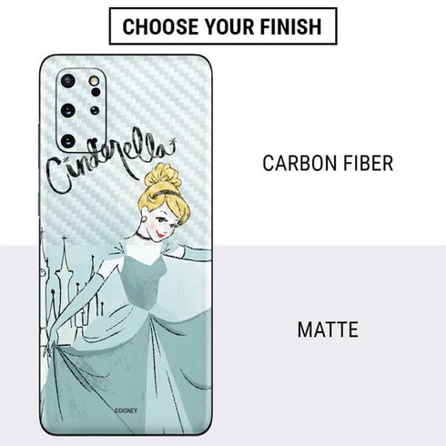 Disney Princess Cinderella Curtsy Art Galaxy S20 Plus Skin