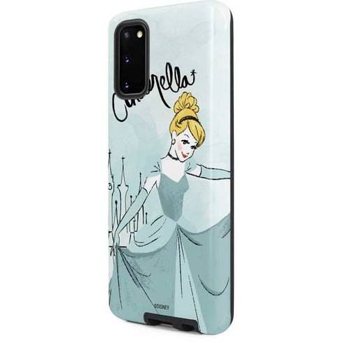 Disney Princess Cinderella Curtsy Art Galaxy S20 Pro Case