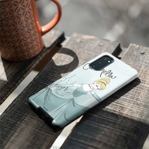 Disney Princess Cinderella Curtsy Art Galaxy S20 Pro Case