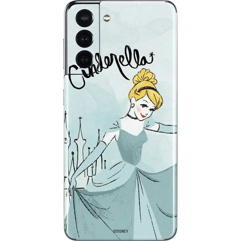 Disney Princess Cinderella Curtsy Art Galaxy S21 5G Skin