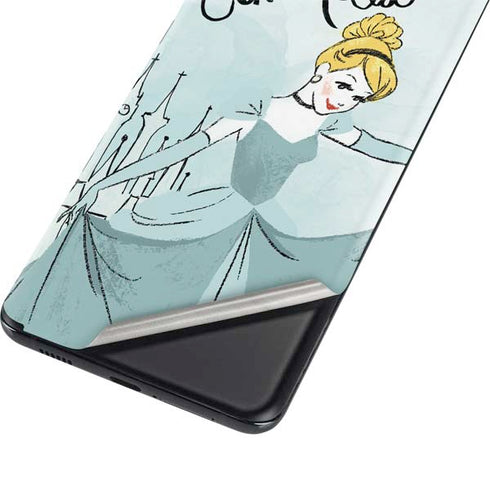 Disney Princess Cinderella Curtsy Art Galaxy S21 Ultra 5G Skin