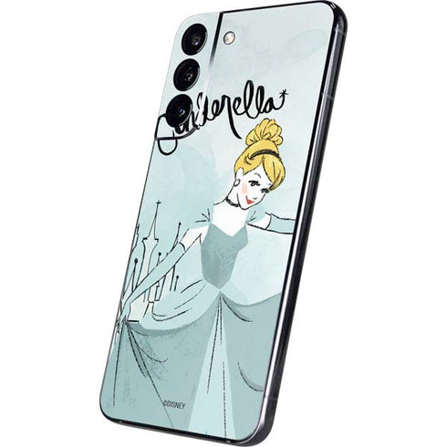 Disney Princess Cinderella Curtsy Art Galaxy S22 Plus Skin