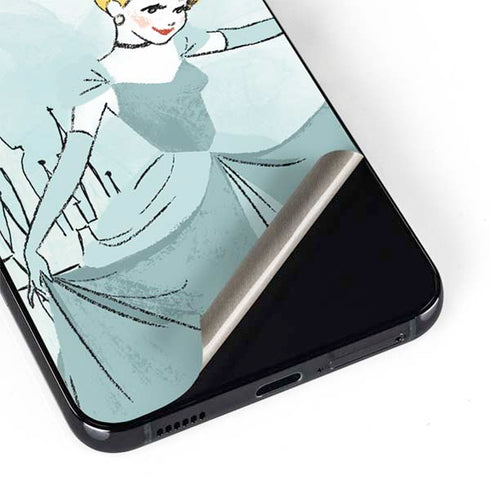 Disney Princess Cinderella Curtsy Art Galaxy S22 Plus Skin