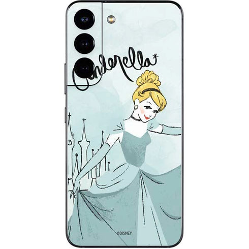 Disney Princess Cinderella Curtsy Art Galaxy S22 Skin