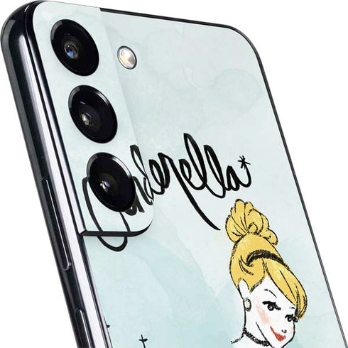 Disney Princess Cinderella Curtsy Art Galaxy S22 Skin