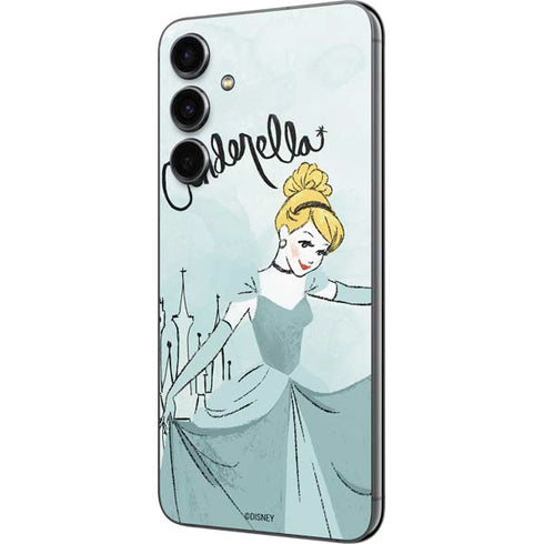 Disney Princess Cinderella Curtsy Art Galaxy S23 FE Skin