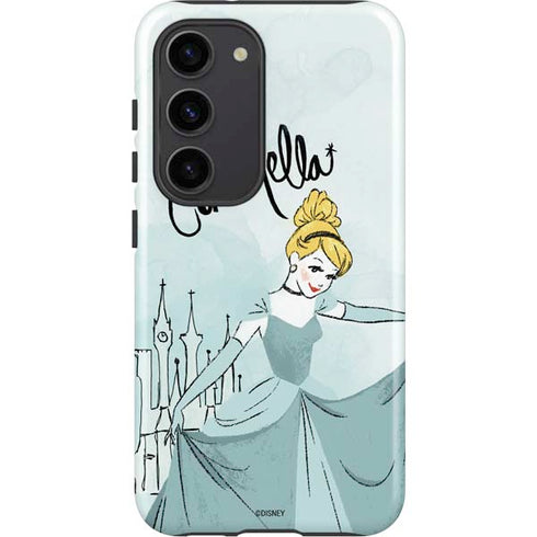 Disney Princess Cinderella Curtsy Art Galaxy S23 Pro Case