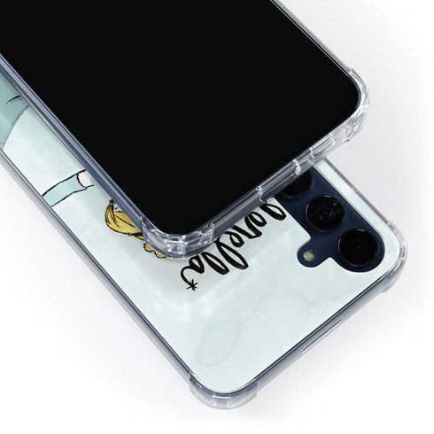 Disney Princess Cinderella Curtsy Art Galaxy S24 Clear Case