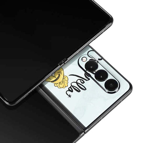 Disney Princess Cinderella Curtsy Art Galaxy Z Fold3 5G Skin