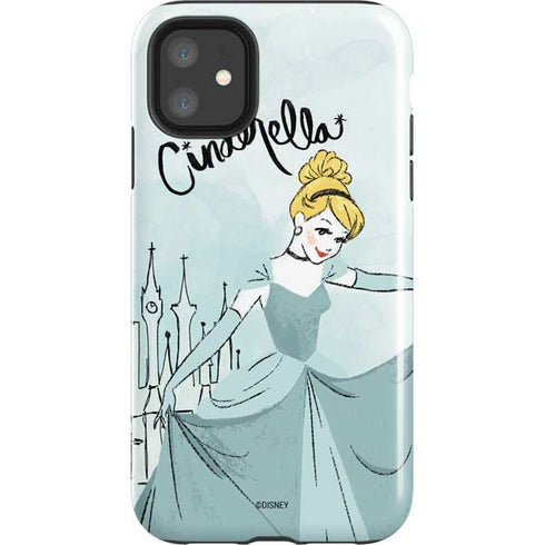 Disney Princess Cinderella Curtsy Art iPhone 11 Impact Case
