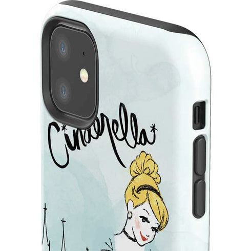 Disney Princess Cinderella Curtsy Art iPhone 11 Impact Case