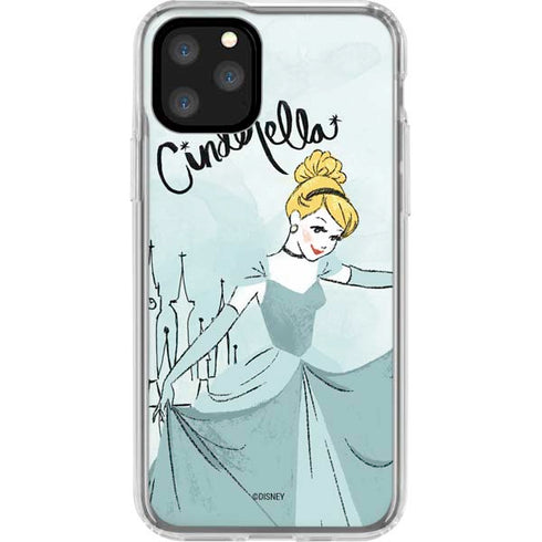 Disney Princess Cinderella Curtsy Art iPhone 11 Pro Clear Case