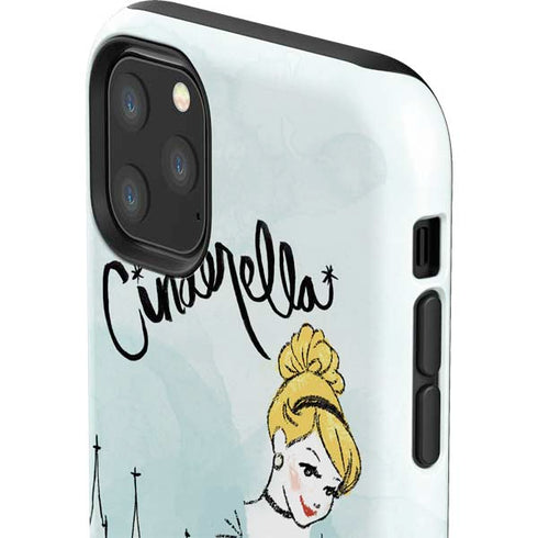 Disney Princess Cinderella Curtsy Art iPhone 11 Pro Max Impact Case