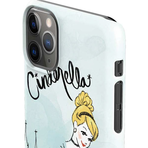 Disney Princess Cinderella Curtsy Art iPhone 11 Pro Max Lite Case