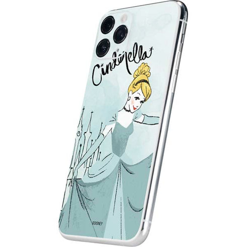 Disney Princess Cinderella Curtsy Art iPhone 11 Pro Skin
