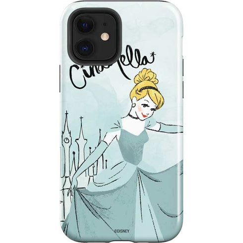Disney Princess Cinderella Curtsy Art iPhone 12 Impact Case