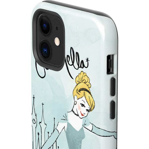 Disney Princess Cinderella Curtsy Art iPhone 12 Impact Case