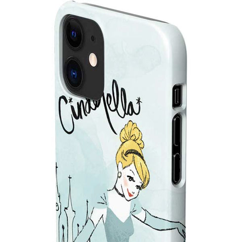 Disney Princess Cinderella Curtsy Art iPhone 12 Mini Lite Case