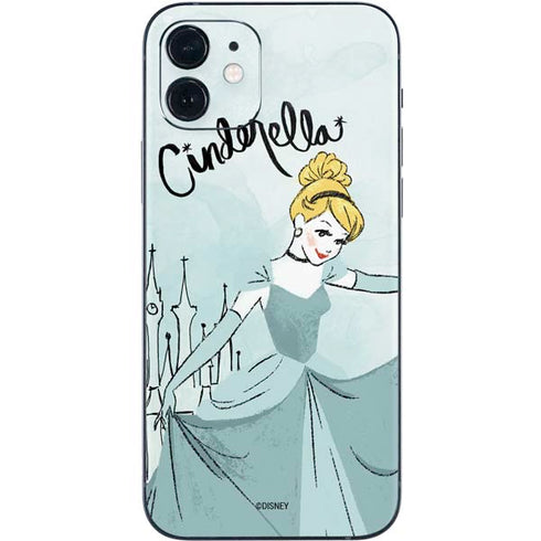 Disney Princess Cinderella Curtsy Art iPhone 12 Mini Skin