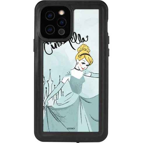 Disney Princess Cinderella Curtsy Art iPhone 12 Pro Waterproof Case