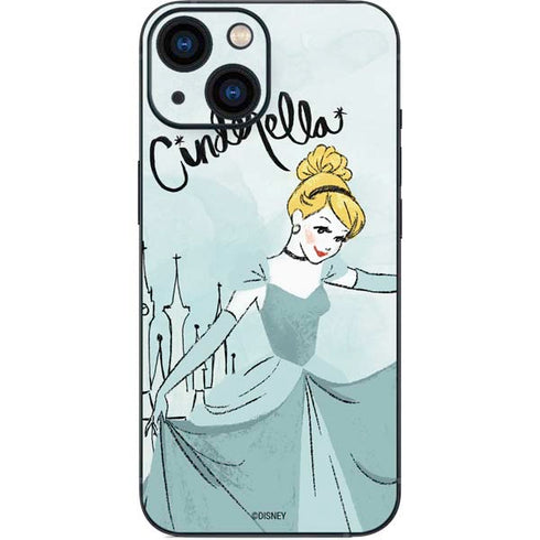 Disney Princess Cinderella Curtsy Art iPhone 13 Mini Skin