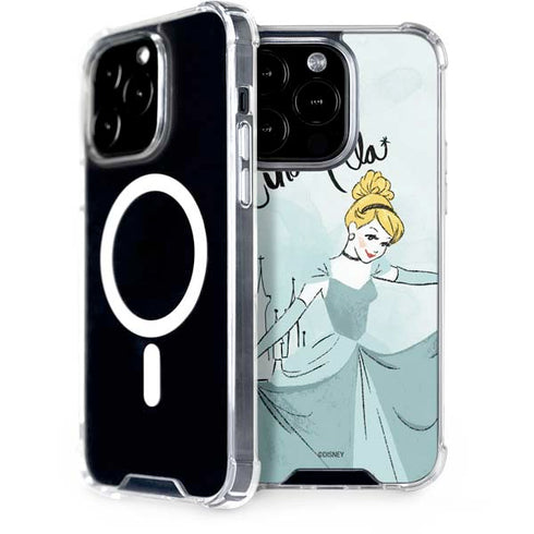 Disney Princess Cinderella Curtsy Art iPhone 15 Pro MagSafe Case