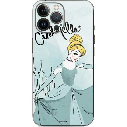 Disney Princess Cinderella Curtsy Art iPhone 14 Pro Max Skin