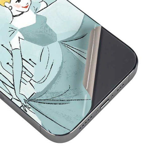 Disney Princess Cinderella Curtsy Art iPhone 14 Pro Max Skin