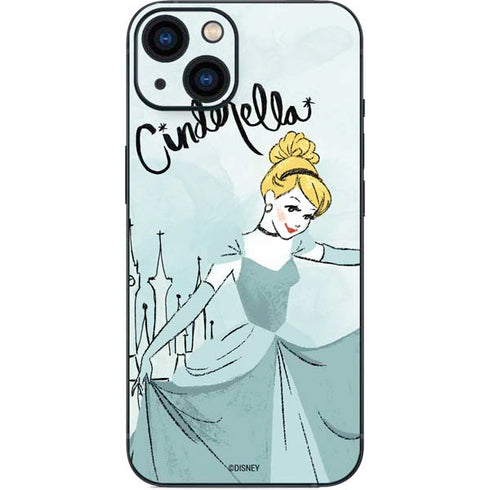 Disney Princess Cinderella Curtsy Art iPhone 14 Skin