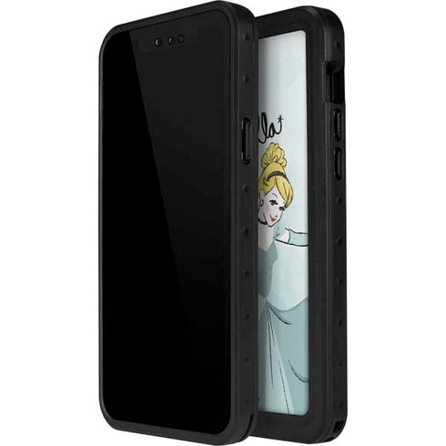 Disney Princess Cinderella Curtsy Art iPhone 15 Waterproof Case