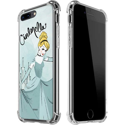 Disney Princess Cinderella Curtsy Art iPhone 7/8 Plus Clear Case