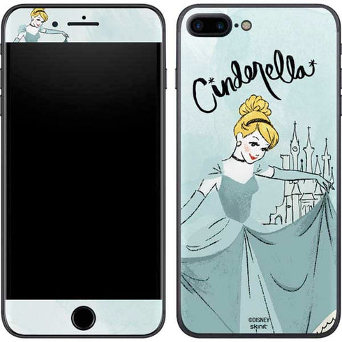 Disney Princess Cinderella Curtsy Art iPhone 7 Plus Skin