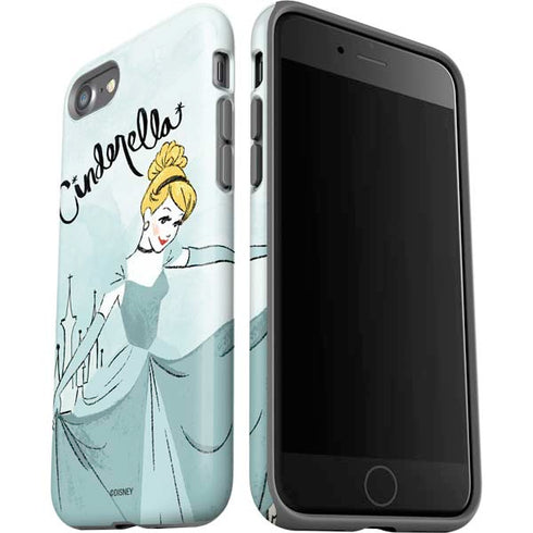 Disney Princess Cinderella Curtsy Art iPhone SE (2nd & 3rd Gen) Pro Case