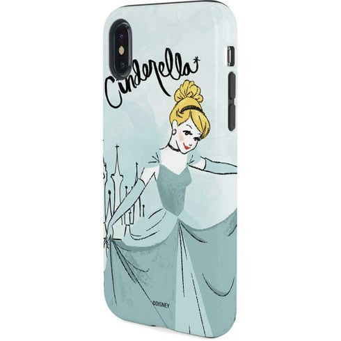 Disney Princess Cinderella Curtsy Art iPhone X Pro Case