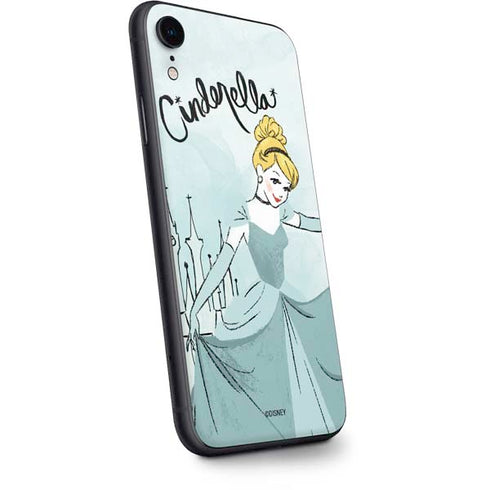 Disney Princess Cinderella Curtsy Art iPhone XR Skin