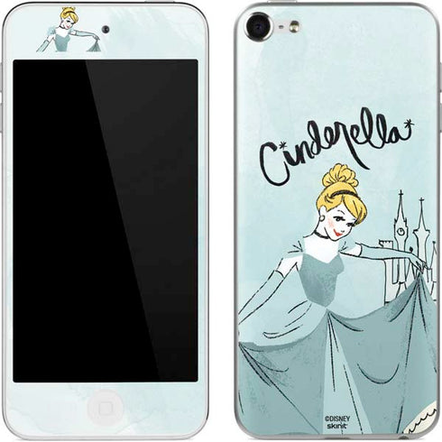 Disney Princess Cinderella Curtsy Art Apple iPod Skin