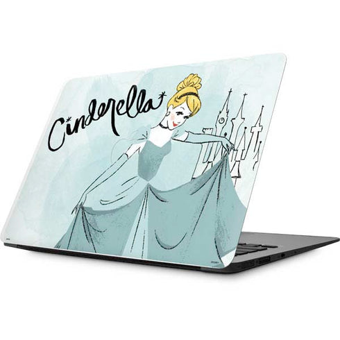 Disney Princess Cinderella Curtsy Art Apple MacBook Skin