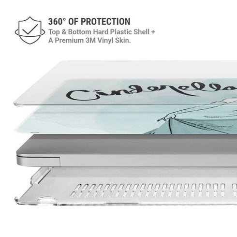 Disney Princess Cinderella Curtsy Art MacBook Air 13in M1 (2021) Case plus Skin