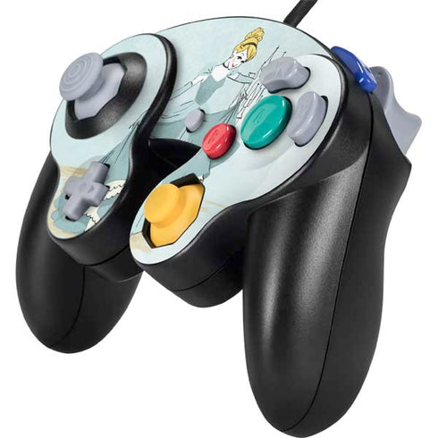 Disney Princess Cinderella Curtsy Art Nintendo GameCube Controller Skin