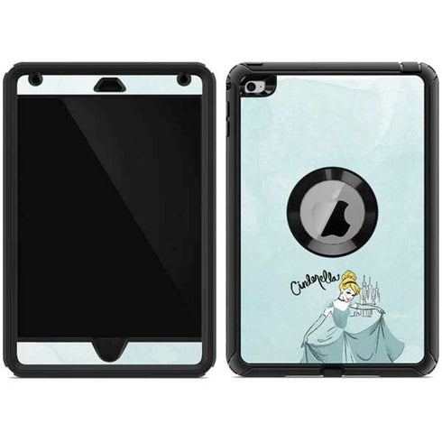 Disney Princess Cinderella Curtsy Art Otterbox Defender iPad Skin
