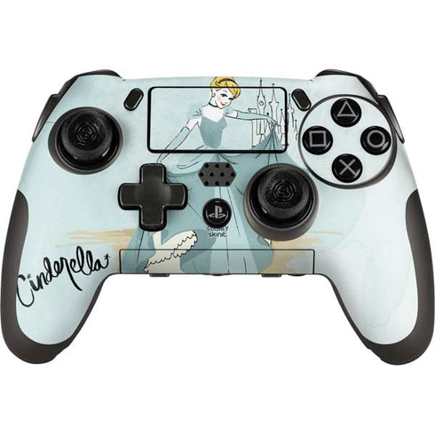 Disney Princess Cinderella Curtsy Art PlayStation Scuf Vantage 2 Controller Skin