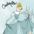 Disney Princess Cinderella Curtsy Art PS4 Console Skin