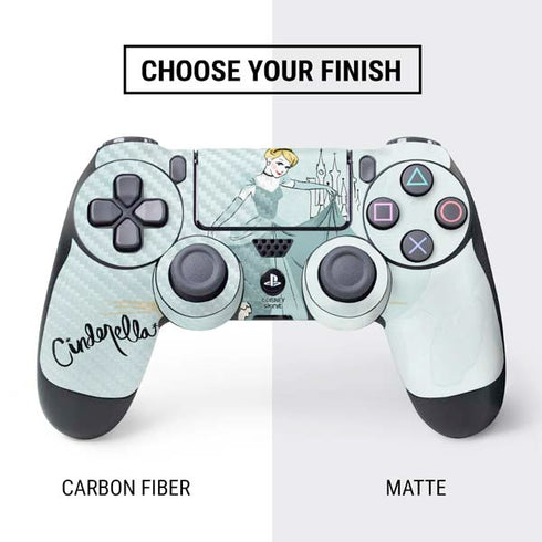 Disney Princess Cinderella Curtsy Art PS4 Controller Skin