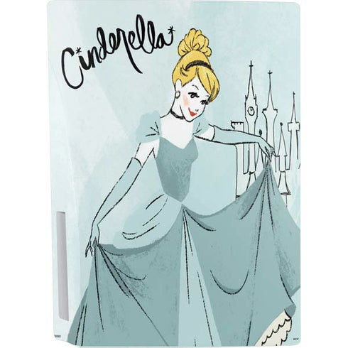 Disney Princess Cinderella Curtsy Art PS5 Bundle Skin