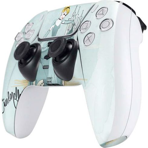 Disney Princess Cinderella Curtsy Art PS5 Controller Skin