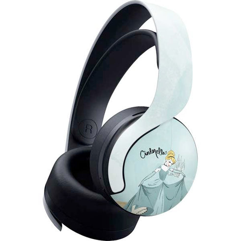 Disney Princess Cinderella Curtsy Art PULSE 3D Wireless Headset for PS5 Skin