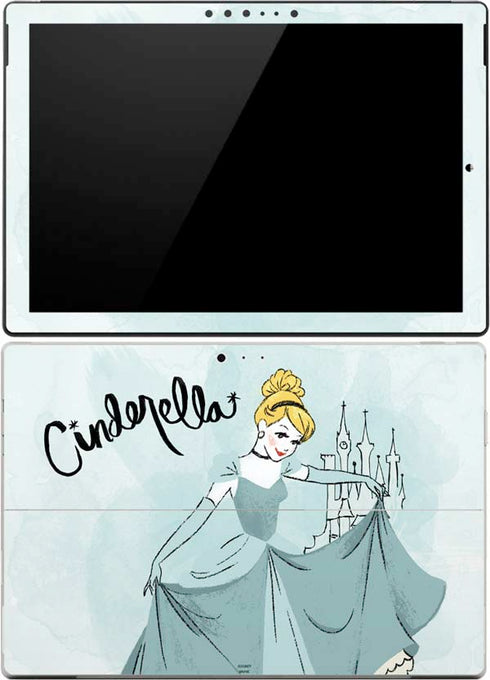 Disney Princess Cinderella Curtsy Art Surface Pro 4 Skin