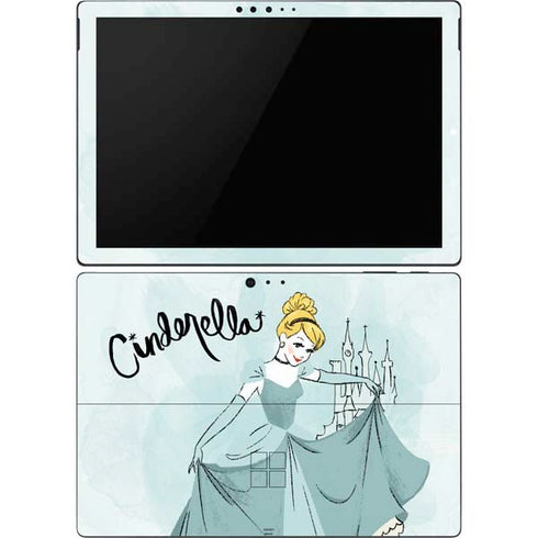 Disney Princess Cinderella Curtsy Art Surface Pro 6 Skin