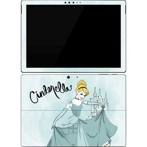 Disney Princess Cinderella Curtsy Art Surface Pro 7 Skin