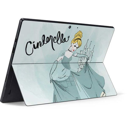 Disney Princess Cinderella Curtsy Art Surface Pro 7 Skin